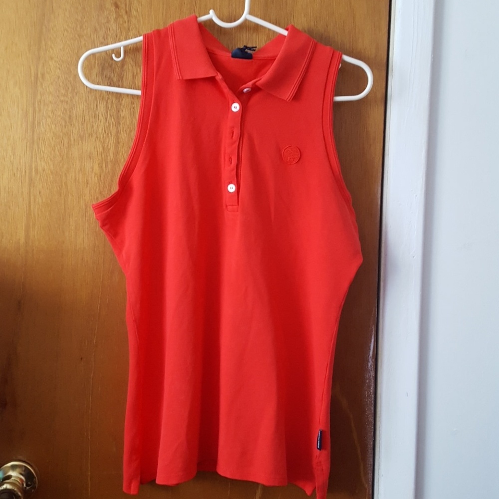 North Sails Sleeveless Light Pique Polo
